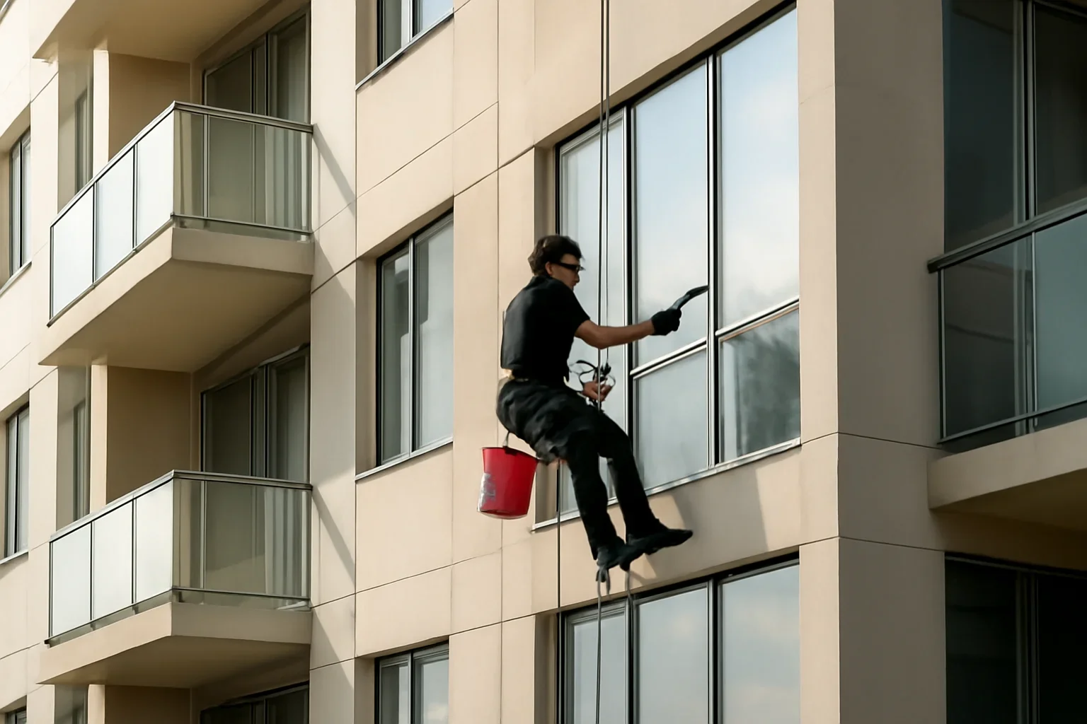 window cleaning for condo buildings