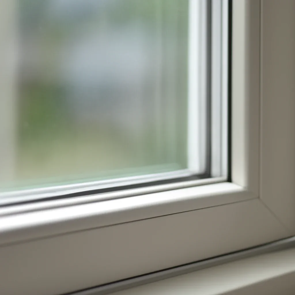 Close-up detail that supports hard water stain removal