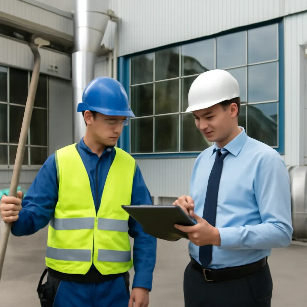 Service considerations for window cleaning for industrial facilities