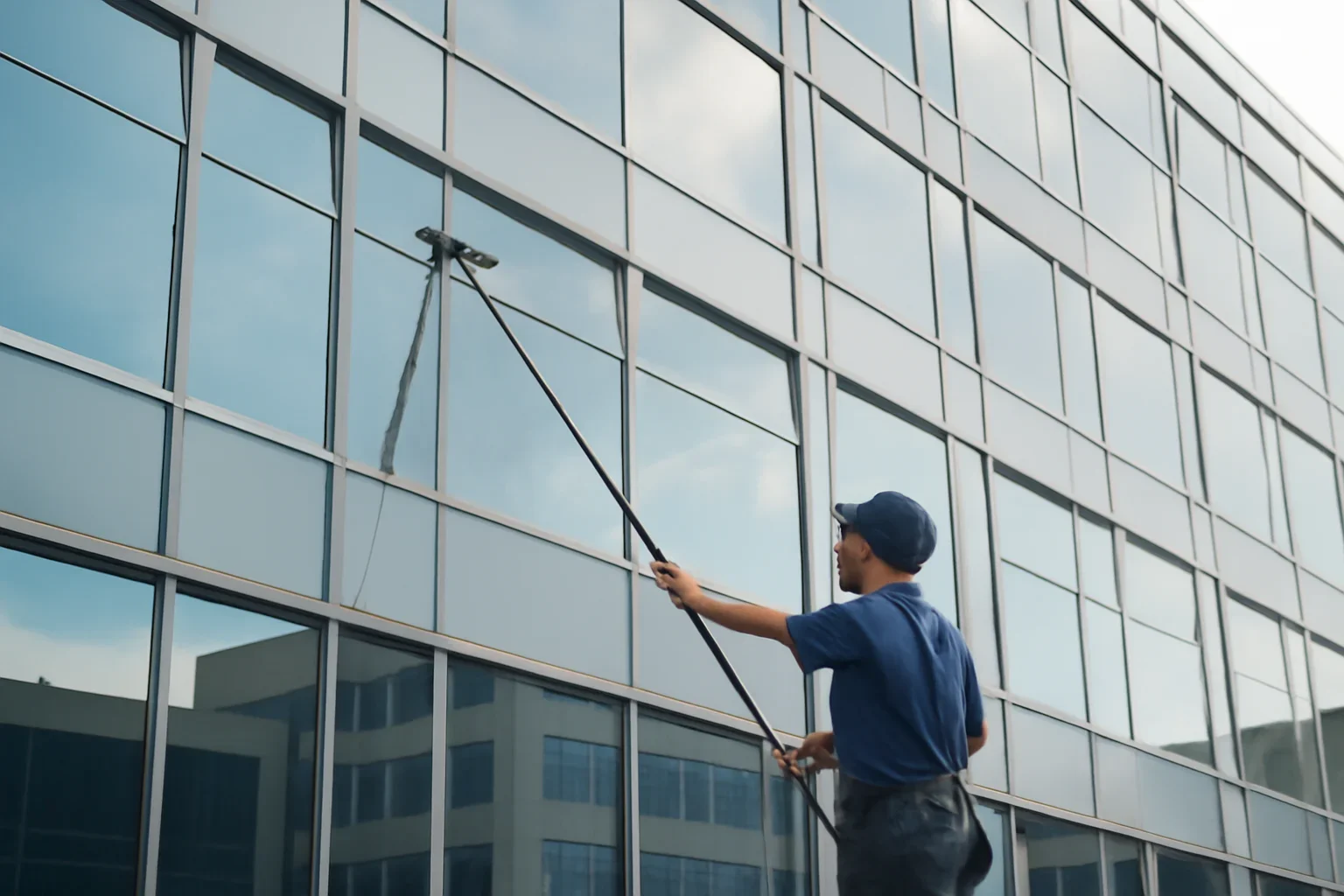 window cleaning for office buildings