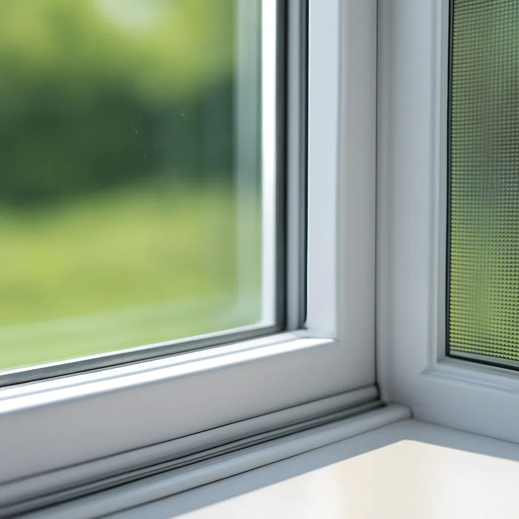 Close-up detail that supports window cleaning maintenance plans