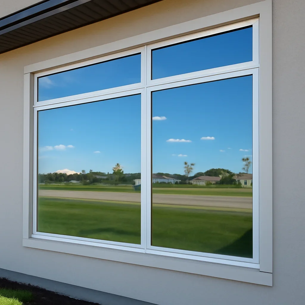 Finished glass at a property in White City