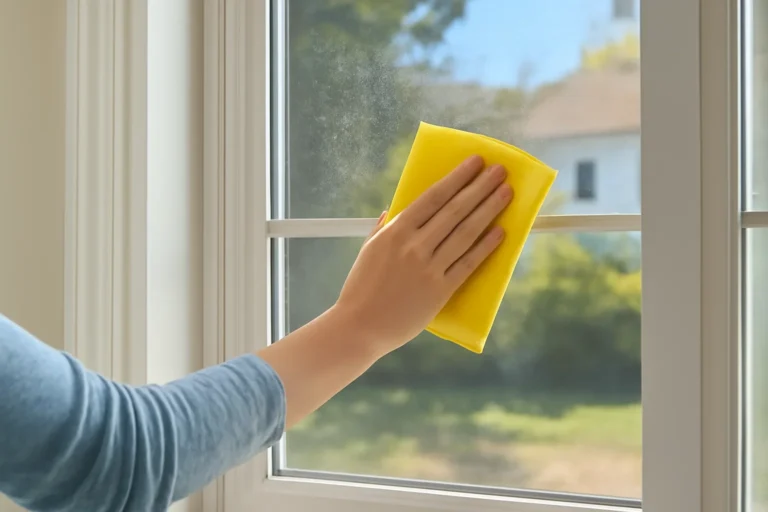 can you clean window screens without removing them? illustration